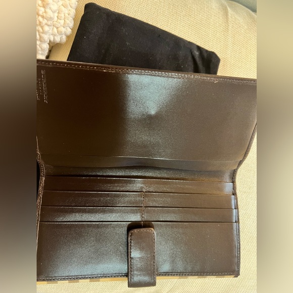 BURBERRY COATED VINTAGE CANVAS WALLET - Picture 8 of 11